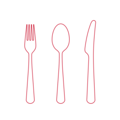 Objects Flatware Sets Vinyl Svg File, Free Vectors File
